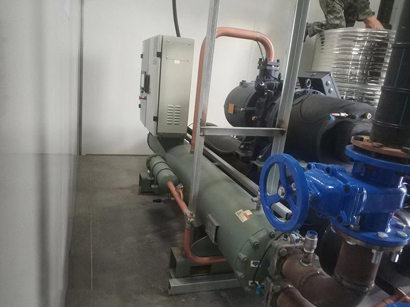 貴州千葉藥品包裝螺桿式冷水機(jī)組項(xiàng)目圖片2