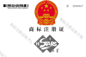 好消息，恒星組合商標(biāo)申請注冊成功！