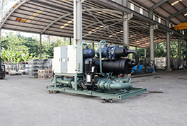 出口國外的水冷低溫機(jī)，用的是環(huán)保冷媒R404A